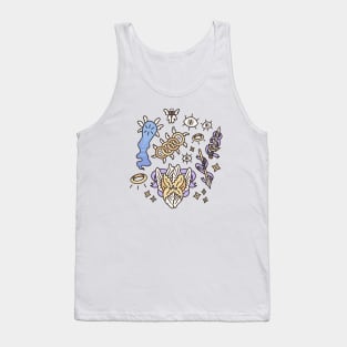 Pastel Angel Pattern: Light Tank Top